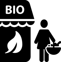Bio Store Sketch Drawing Svg, Free Vectors File